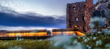 Ludza medieval castle ruins