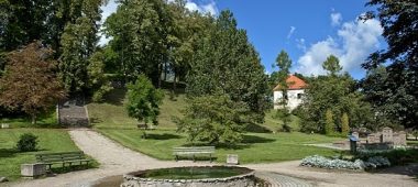 Kandava Knights’ Castle Mound, Livonian Order Castle Ruins and Castle Tower