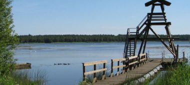 Lake Sloka walking trail