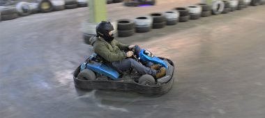 Powerful electric go-karts from GUNSnLASERS