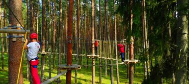 Broceni Forest Park and air trails