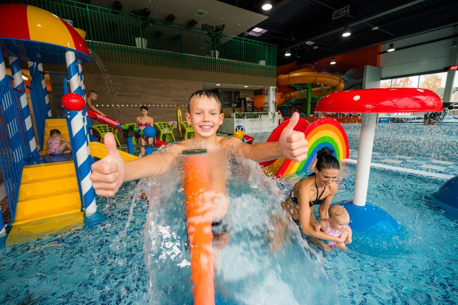 Sigulda Water Park for a school field trip