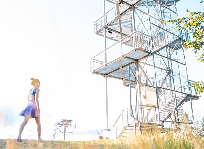 Riekstukalns lookout tower