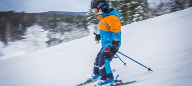 Winter activities – skiing, snowboarding in the Milzkalns recreation complex
