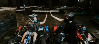 Powerful electric go-karts from GUNSnLASERS
