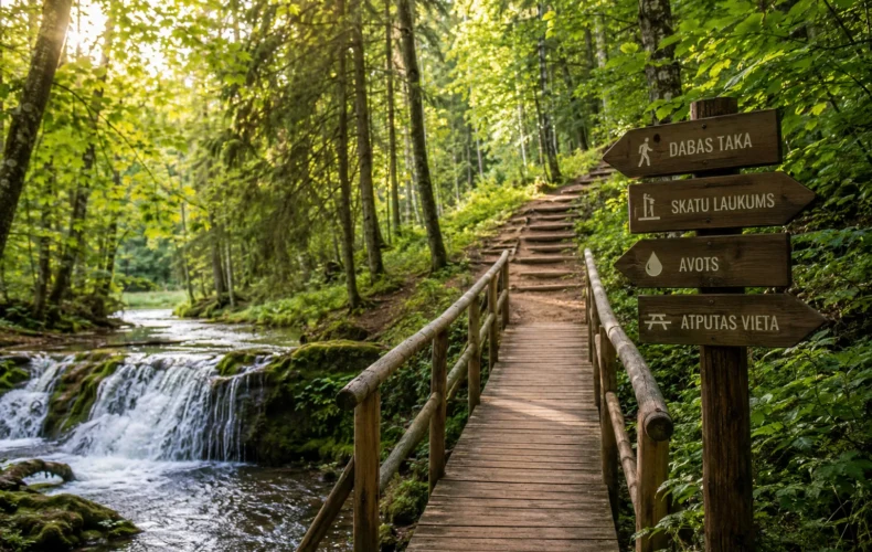 Nature trails in Latvia